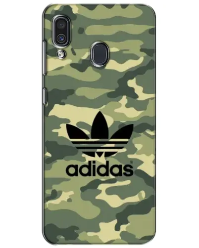 Чехол для Samsung Galaxy A30 2019 (A305F) с картинкой «Милитари стиль Adidas»