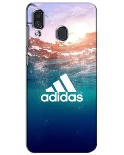 Чехол для Samsung Galaxy A30 2019 (A305F) с картинкой «Океанская глубина адидас»
