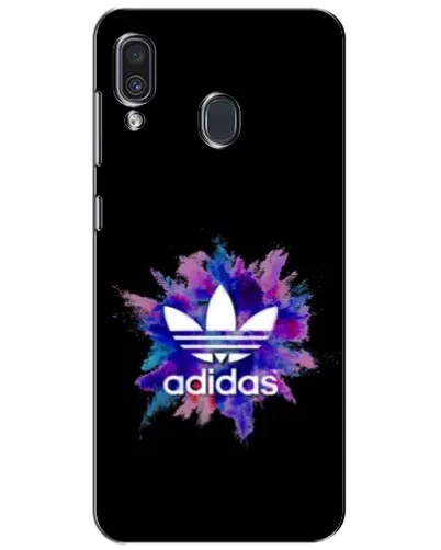 Чехол для Samsung Galaxy A30 2019 (A305F) с картинкой «Взрыв красок Adidas»