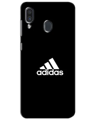 Чехол для Samsung Galaxy A30 2019 (A305F) с картинкой «Черная классика Adidas»