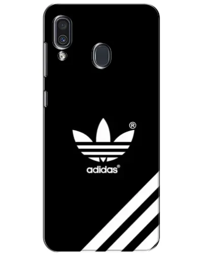 Чехол для Samsung Galaxy A30 2019 (A305F) с картинкой «Adidas с диагональными полосами»