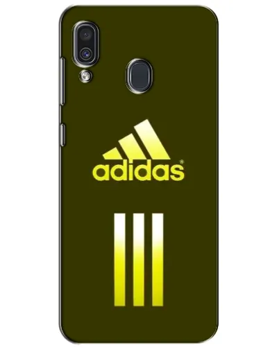 Чехол для Samsung Galaxy A30 2019 (A305F) с картинкой «Оливковый градиент Adidas»