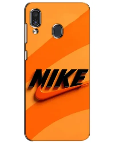 Чехол для Samsung Galaxy A30 2019 (A305F) с картинкой «Оранжевый драйв Nike»