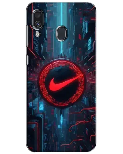 Чехол для Samsung Galaxy A30 2019 (A305F) с картинкой «Техногенный стиль Nike»