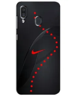 Чехол для Samsung Galaxy A30 2019 (A305F) с картинкой «Абстрактный дизайн Nike»