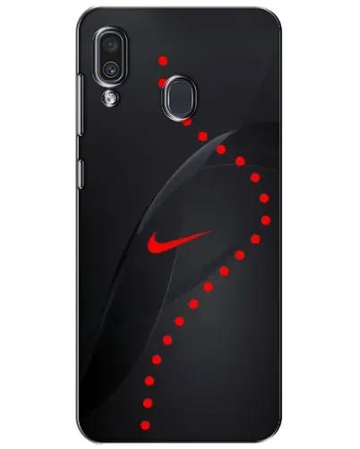 Чехол для Samsung Galaxy A30 2019 (A305F) с картинкой «Абстрактный дизайн Nike»