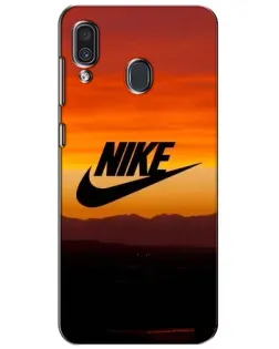 Чехол для Samsung Galaxy A30 2019 (A305F) с картинкой «Nike — вечерний горизонт»