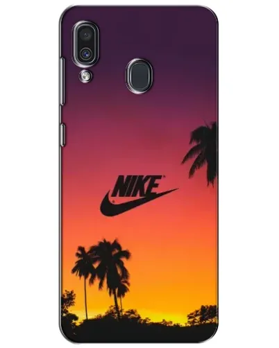 Чехол для Samsung Galaxy A30 2019 (A305F) с картинкой «Nike на закате солнца»