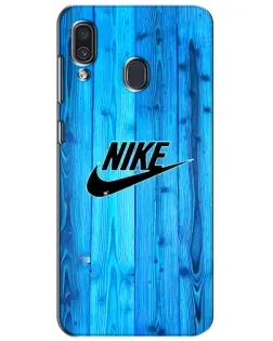 Чехол для Samsung Galaxy A30 2019 (A305F) с картинкой «Голубое дерево Nike»