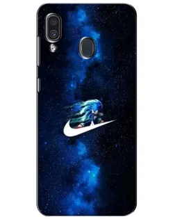 Чехол для Samsung Galaxy A30 2019 (A305F) с картинкой «Звездный путь Nike»