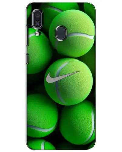 Чехол для Samsung Galaxy A30 2019 (A305F) с картинкой «Теннисные мячи Найк»