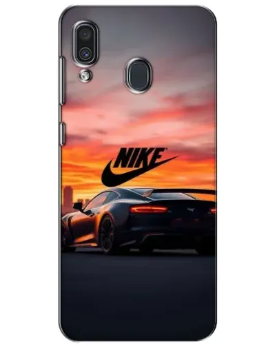 Чехол для Samsung Galaxy A30 2019 (A305F) с картинкой «Nike и суперкар»