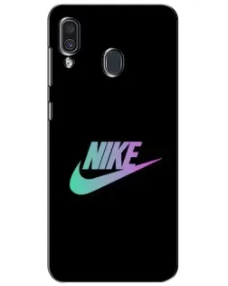 Чехол для Samsung Galaxy A30 2019 (A305F) с картинкой «Nike — городская ночь»