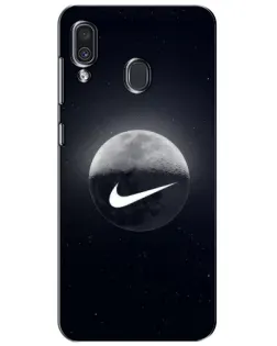 Чехол для Samsung Galaxy A30 2019 (A305F) с картинкой «Nike в стиле граффити»