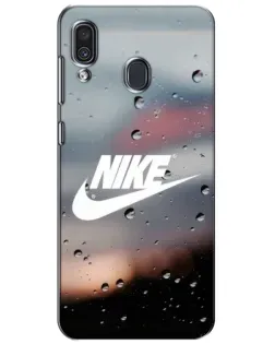 Чохол для Samsung Galaxy A30 2019 (A305F) з картинкою «Nike у стилі ретро»