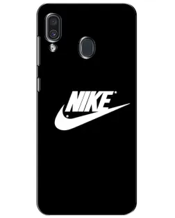 Чохол для Samsung Galaxy A30 2019 (A305F) з картинкою «Мазки фарби Nike»