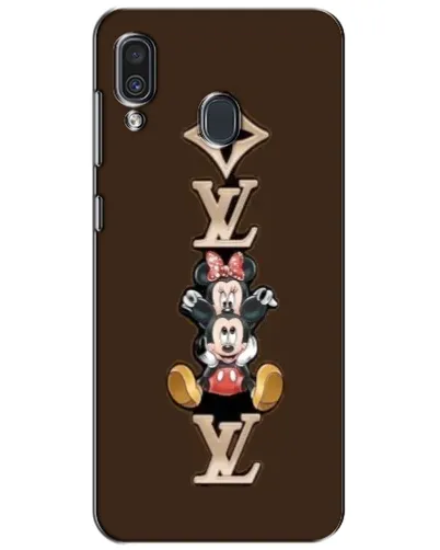 Чехол для Samsung Galaxy A30 2019 (A305F) с картинкой «LV и Микки Маус»