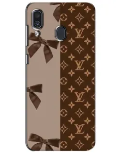 Чехол для Samsung Galaxy A30 2019 (A305F) с картинкой «Louis Vuitton — банты»