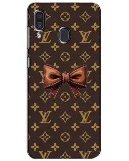 Чехол для Samsung Galaxy A30 2019 (A305F) с картинкой «LV с бантом»