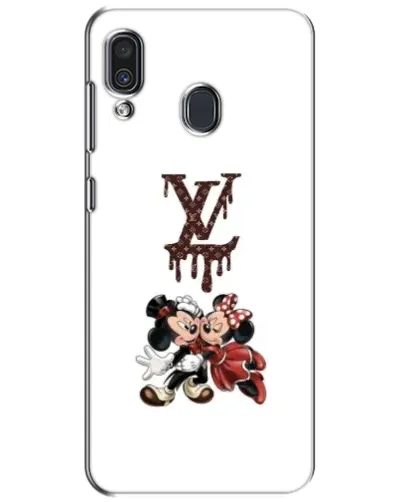 Чехол для Samsung Galaxy A30 2019 (A305F) с картинкой «LV и Микки Маус»