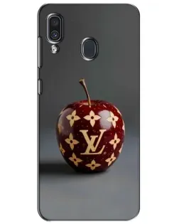 Чехол для Samsung Galaxy A30 2019 (A305F) с картинкой «Красное яблоко LV»