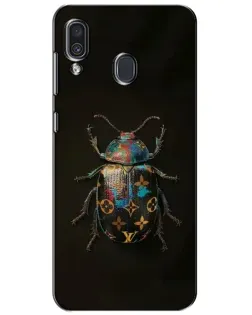 Чехол для Samsung Galaxy A30 2019 (A305F) с картинкой «LV — мраморный принт»