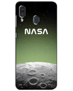 Чехол для Samsung Galaxy A30 2019 (A305F) с картинкой «NASA — лунный градиент»