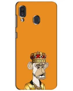 Чехол для Samsung Galaxy A30 2019 (A305F) с картинкой «Золотая обезьяна Bored Ape» Чехол для Samsung Galaxy A30 2019 (A305F) с картинкой «Золотая обезьяна Bored Ape»