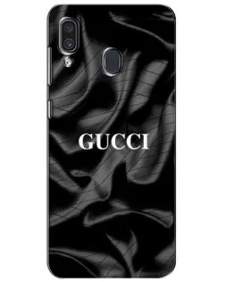 Чехол для Samsung Galaxy A30 2019 (A305F) с картинкой «Gucci — шелковые волны» Чехол для Samsung Galaxy A30 2019 (A305F) с картинкой «Gucci — шелковые волны»