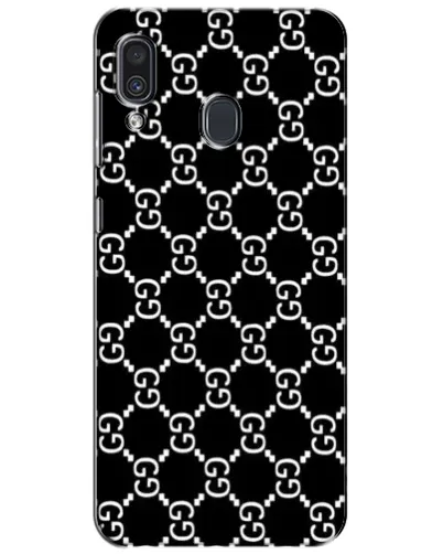 Чехол для Samsung Galaxy A30 2019 (A305F) с картинкой «Gucci — сетчатый паттерн»