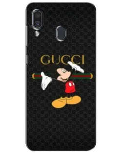 Чехол для Samsung Galaxy A30 2019 (A305F) с картинкой «Микки Маус Gucci»