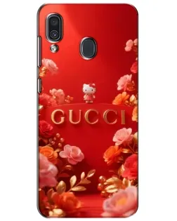 Чехол для Samsung Galaxy A30 2019 (A305F) с картинкой «Gucci — золотой сад»