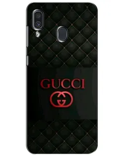 Чехол для Samsung Galaxy A30 2019 (A305F) с картинкой «Gucci — стеганый черный»