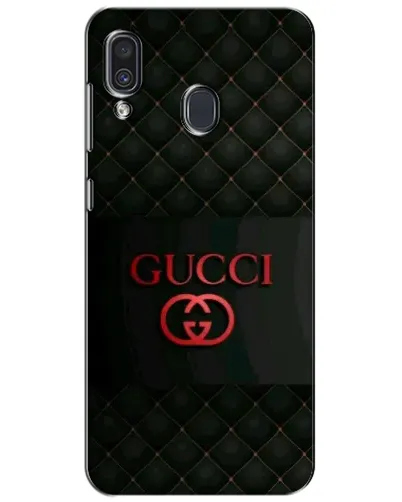 Чехол для Samsung Galaxy A30 2019 (A305F) с картинкой «Gucci — стеганый черный»