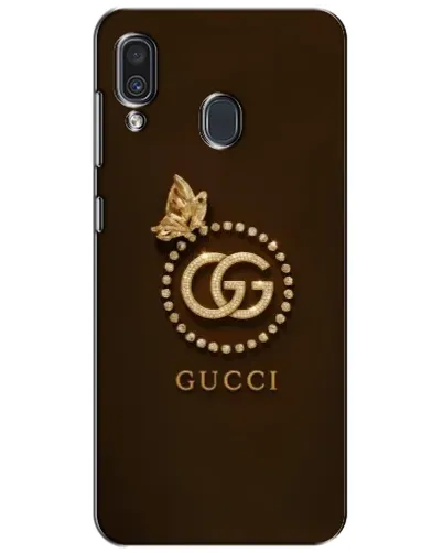 Чехол для Samsung Galaxy A30 2019 (A305F) с картинкой «Gucci — золотая бабочка»