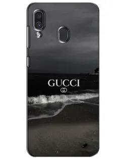 Чехол для Samsung Galaxy A30 2019 (A305F) с картинкой «Gucci — морской прибой»