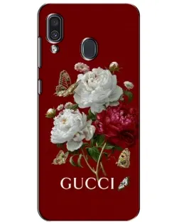 Чехол для Samsung Galaxy A30 2019 (A305F) с картинкой «Gucci —  сад»