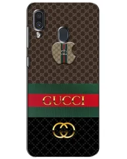 Чехол для Samsung Galaxy A30 2019 (A305F) с картинкой «Gucci — брендированный десерт»