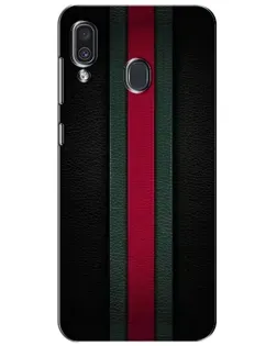 Чехол для Samsung Galaxy A30 2019 (A305F) с картинкой «Gucci — неоновая линия»