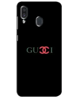 Чехол для Samsung Galaxy A30 2019 (A305F) с картинкой «Gucci — красный градиент»
