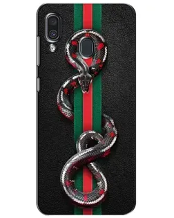 Чохол для Samsung Galaxy A30 2019 (A305F) з картинкою «Gucci — змія на смузі»