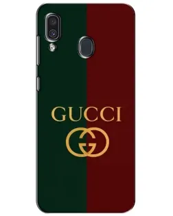 Чохол для Samsung Galaxy A30 2019 (A305F) з картинкою «Gucci — темно-зелений градієнт»