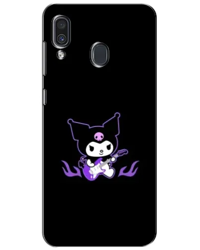 Чехол для Samsung Galaxy A30 2019 (A305F) с картинкой «Электрическая Kuromi»