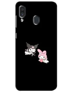 Чехол для Samsung Galaxy A30 2019 (A305F) с картинкой «My Melody и Kuromi»