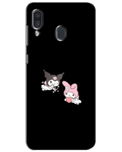 Чехол для Samsung Galaxy A30 2019 (A305F) с картинкой «My Melody и Kuromi»