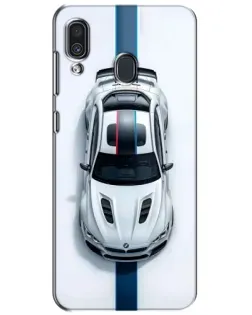 Чехол для Samsung Galaxy A30 2019 (A305F) с картинкой «Вид сверху — BMW M»