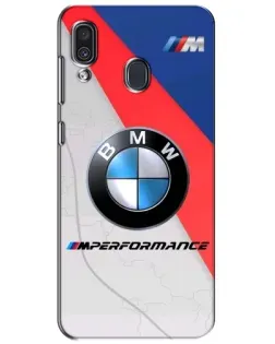 Чехол для Samsung Galaxy A30 2019 (A305F) с картинкой «BMW Performance стиль»