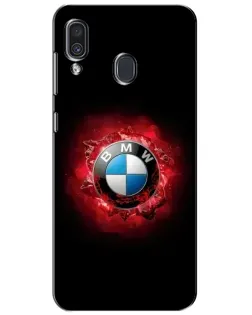 Чехол для Samsung Galaxy A30 2019 (A305F) с картинкой «Логотип BMW — вспышка»