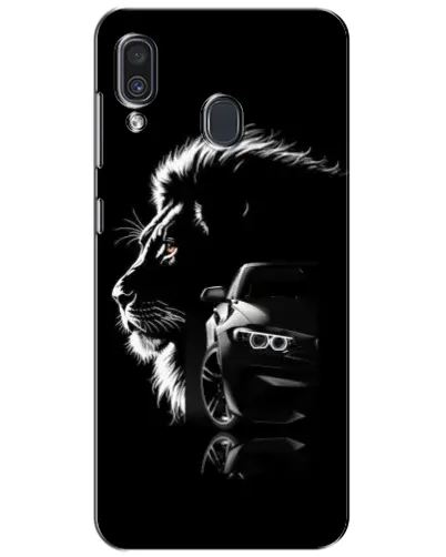 Чехол для Samsung Galaxy A30 2019 (A305F) с картинкой «BMW и лев»