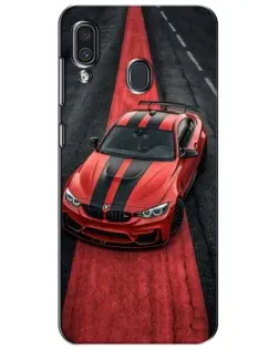 Чехол для Samsung Galaxy A30 2019 (A305F) с картинкой «BMW на красной дорожке»
